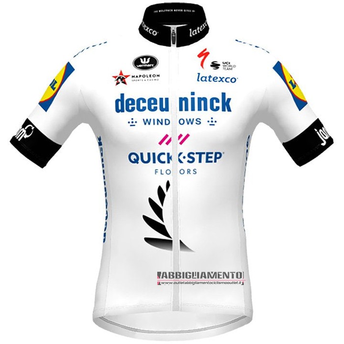 Abbigliamento Deceuninck Quick Step Manica Corta e Pantaloncino Con Bretelle 2021 Campione Neozelandese - Clicca l'immagine per chiudere
